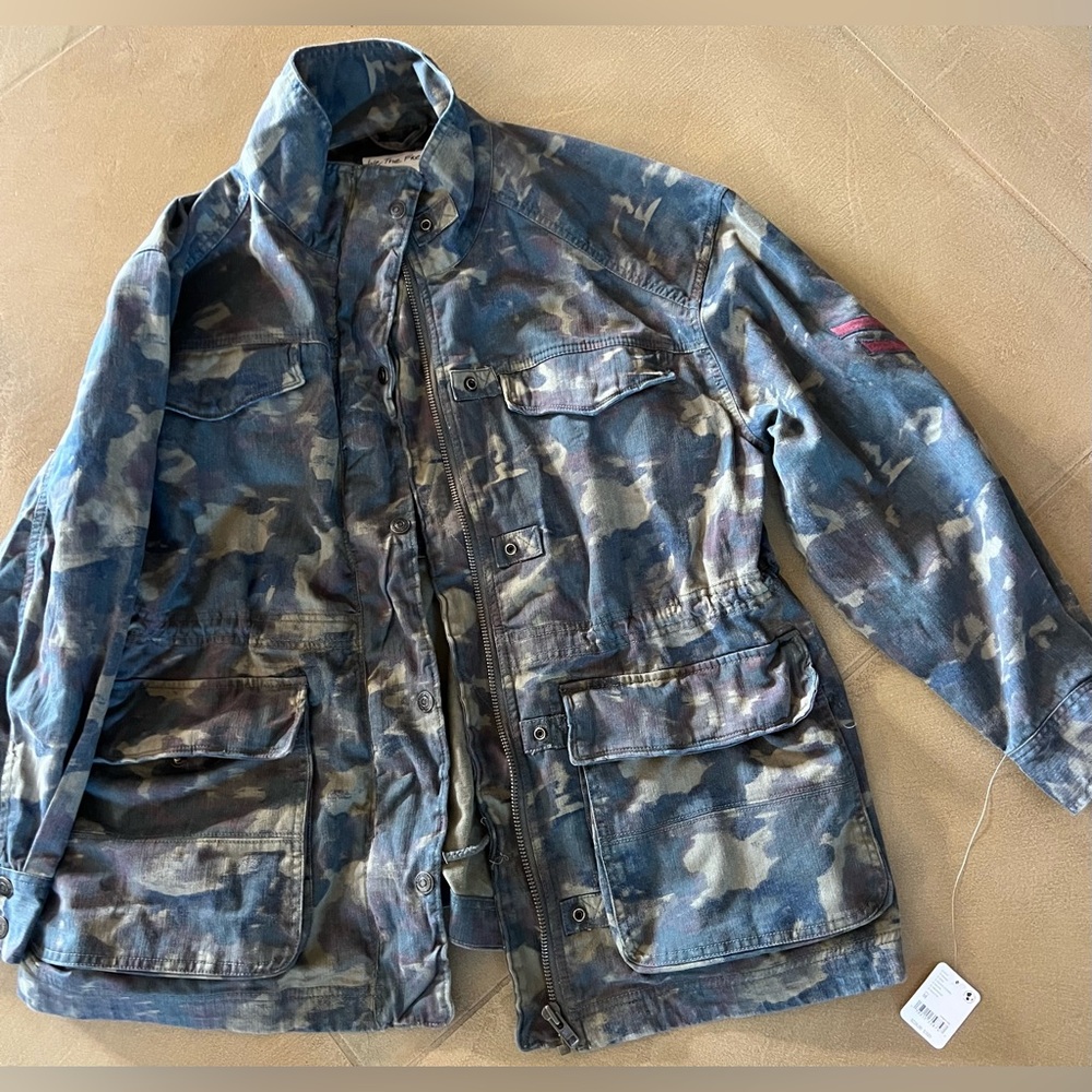 Free People We The Free Arya Camo Jacket - Picture 5 of 12